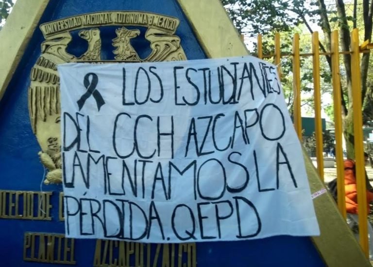 Muere estudiante por falla respiratoria en CCH Azcapotzalco