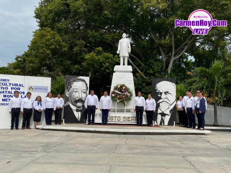 Unacar rinde homenaje a natalicios