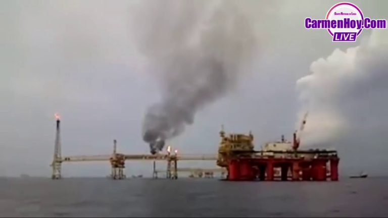 Explosión En Plataforma Akal