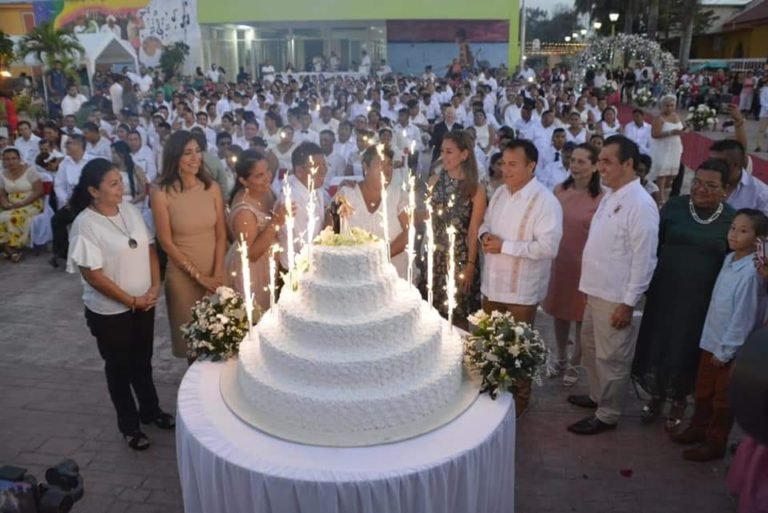 Bodas colectivas 2020 en Sabancuy