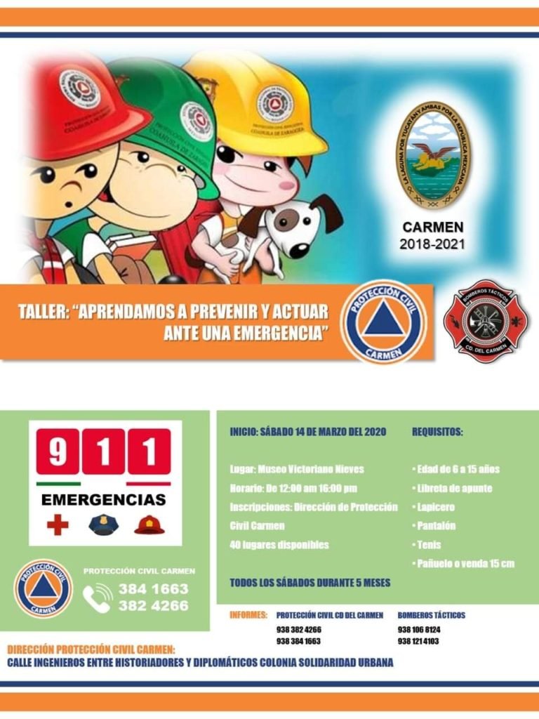 Taller: “APRENDAMOS A PREVENIR Y ACTUAR ANTE UNA EMERGENCIA”