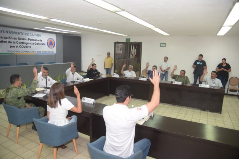 Inicia Sesión Permanente del Consejo Municipal de Protección Civil por Covid-19