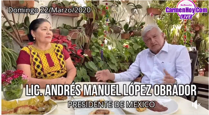 AMLO: La gente puede salir no exageren