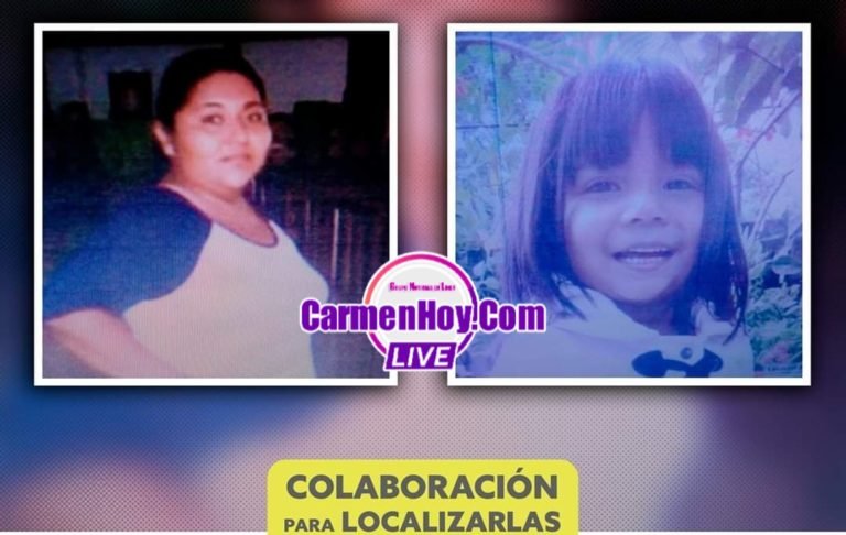 Buscan a madre e hija