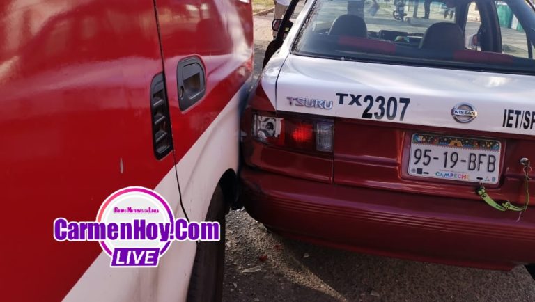 Choquecito de transportes en Santa Isabel