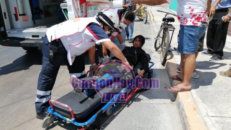 Se fracturó el pie en la bicicleta