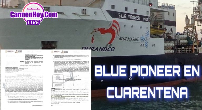 Blue Pioneer en Cuarentena