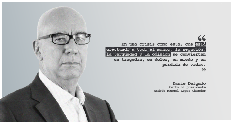 Carta del Senador Dante Delgado dirigida al Presidente de México