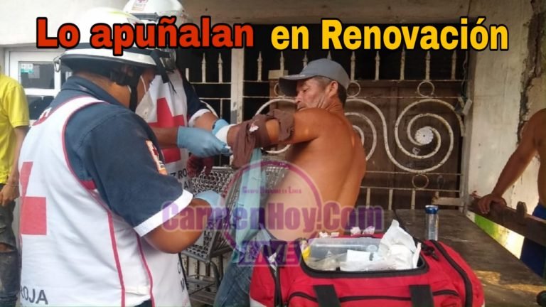 Lo apuñalan en Renovación