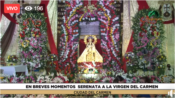 “Serenata a la virgen del Carmen”