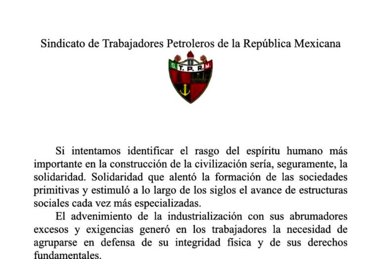 A 85 Años, El Sindicato Petrolero Sigue En La Trinchera Del Trabajo