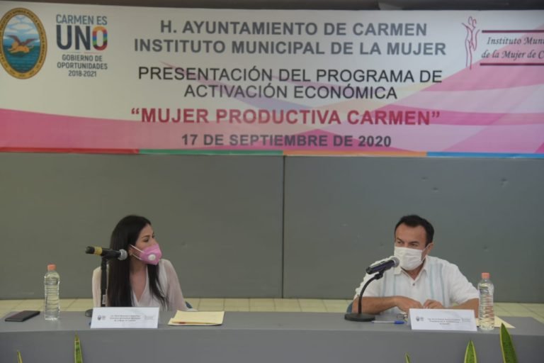 Presenta IMMC programa de reactivación económica “Mujer Productiva Carmen”