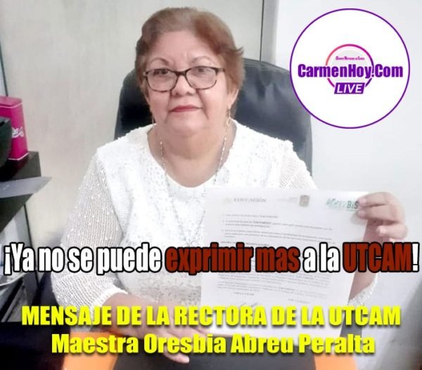 Ya no se puede exprimir mas a la UTCAM