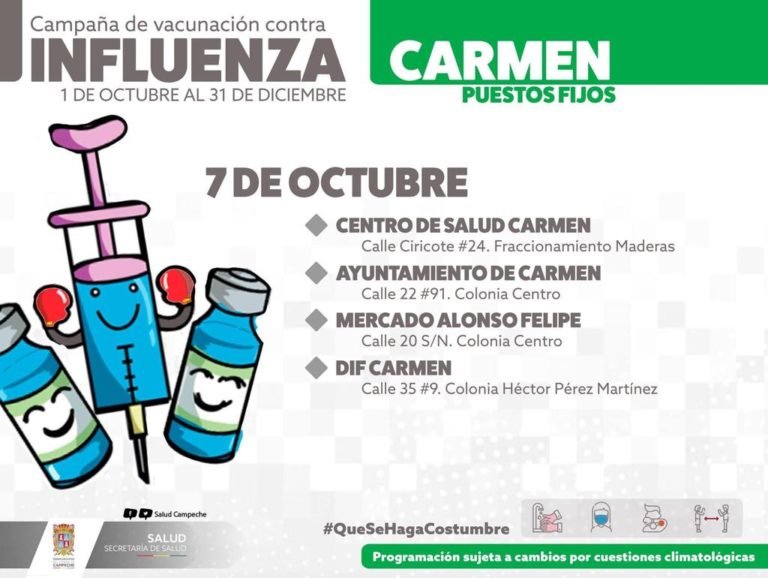 Vacunación contra la influenza