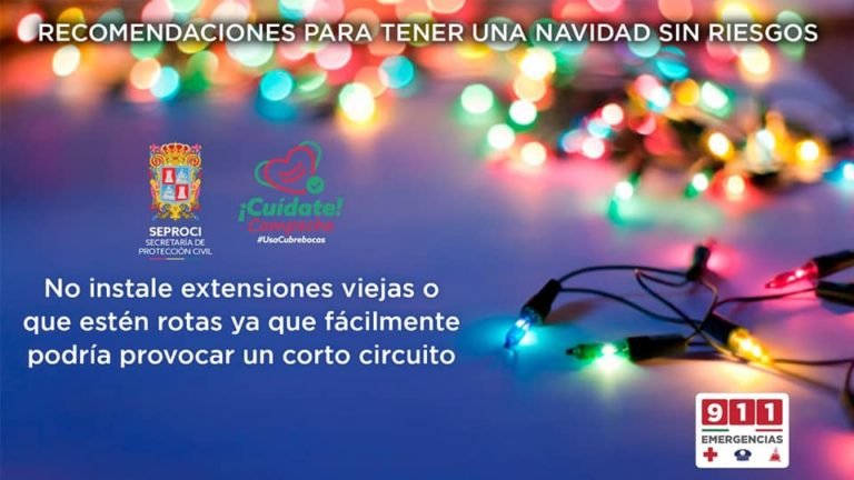 SEPROCI emite recomendaciones para fiestas decembrinas