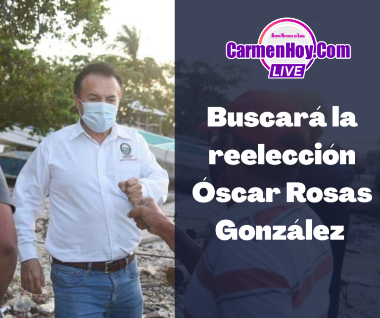 Buscará la reelección Óscar Rosas