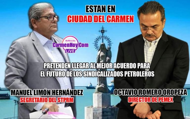 Empresa PEMEX y STPRM en diálogo