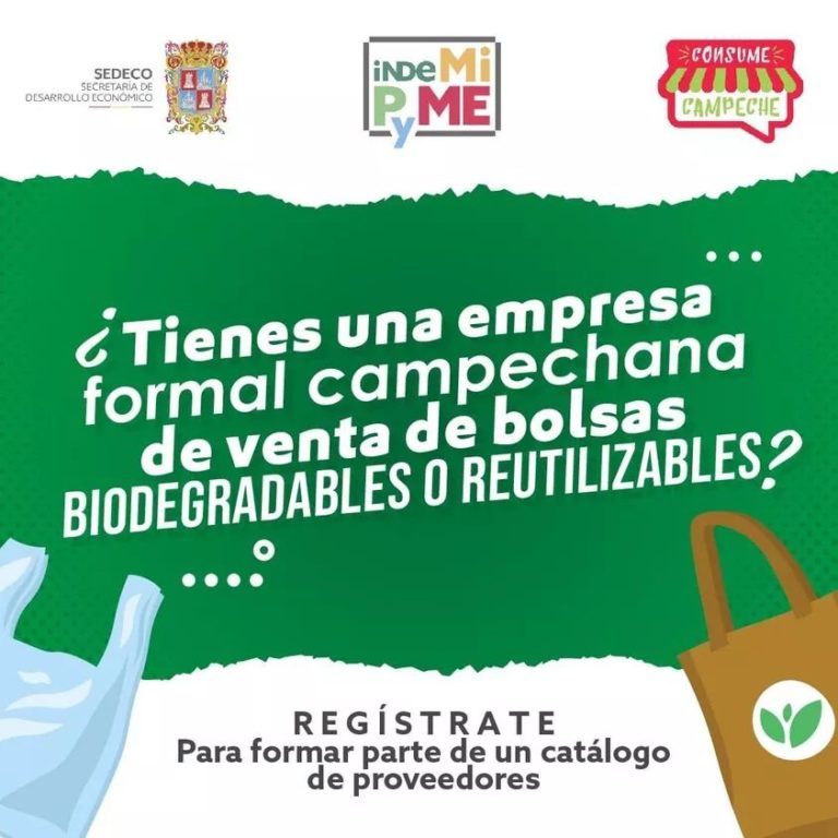 ¿Vendes bolsas biodegradables o reutilizables?