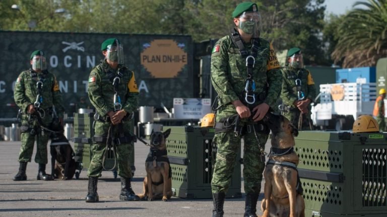 Ejército Mexicano presentó grupo Élite para apoyar en desastres naturales