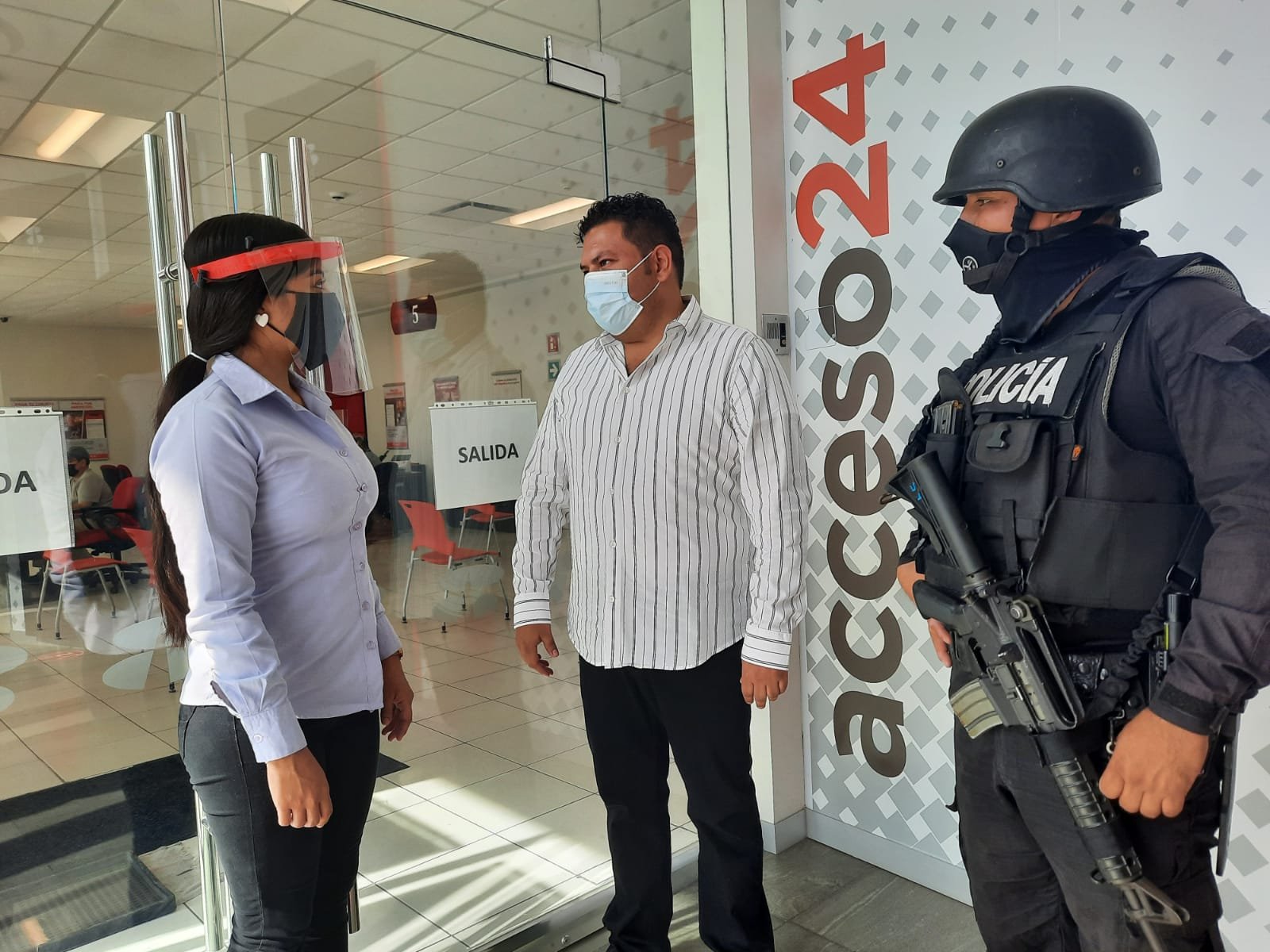 - SSP refuerza vigilancia en sucursales bancarias - policiaca