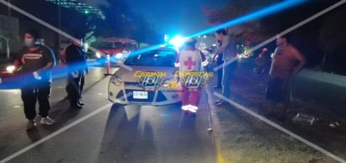 emergencia, atropellado, Alcoholizado - Hombre atropellado es llevado de emergencia al hospital - policiaca