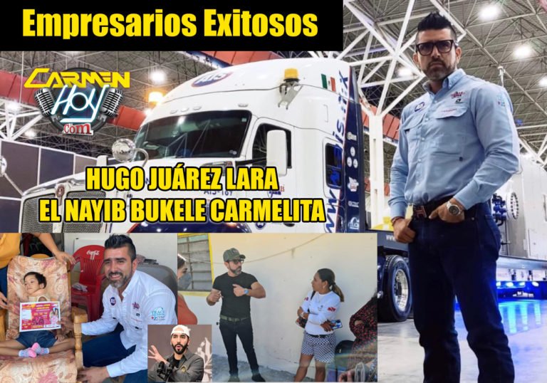 Hugo Juárez Lara el Nayib Bukele Carmelita – Empresario Exitoso