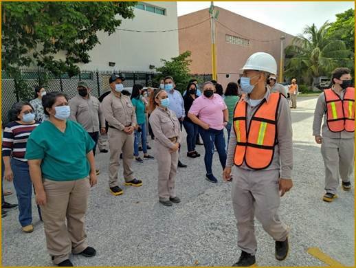 - Hospital General de PEMEX en Carmen realiza simulacro “Código Amarillo” por derrame de residuos peligrosos - pemex