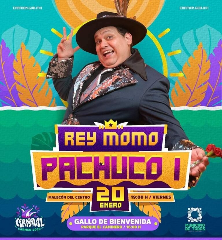 HOY todos a festejar con la coronación de nuestro Rey Momo PACHUCO I