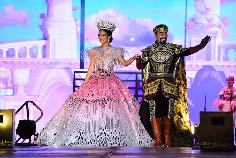 Coronación de los reyes del Carnaval de Campeche 2023