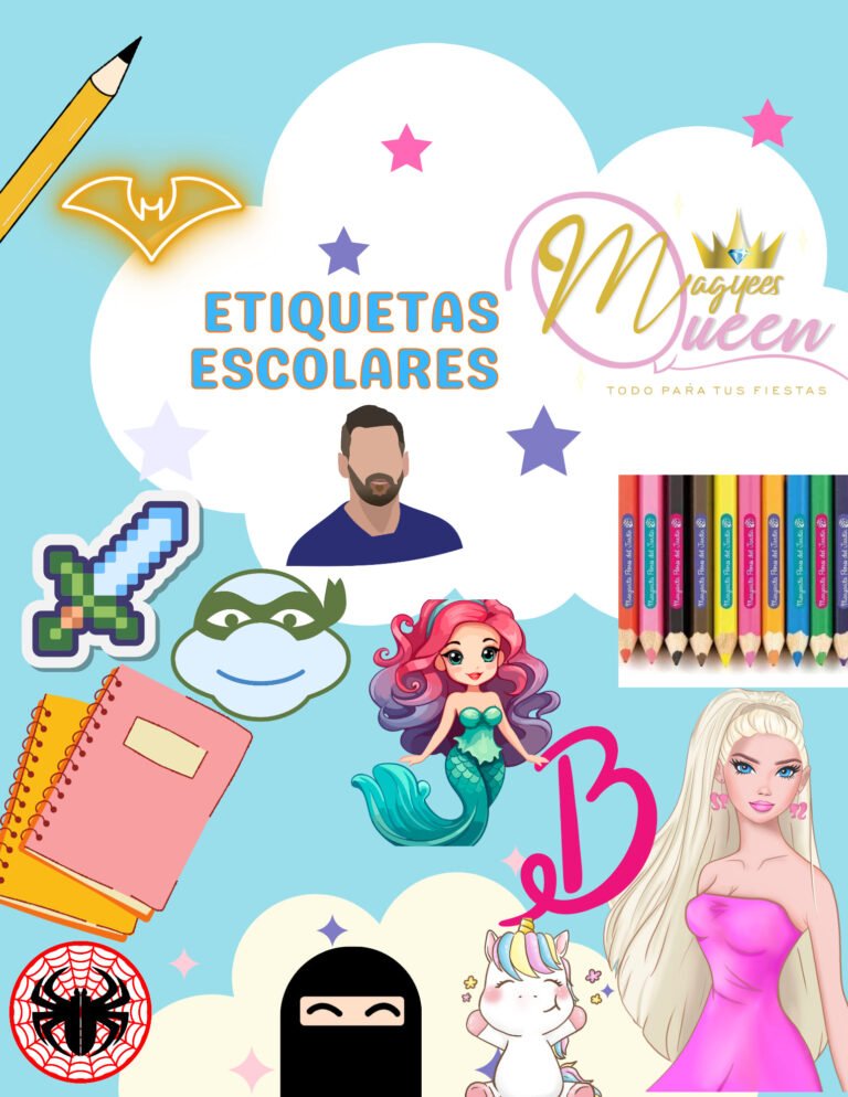 Etiquetas escolares