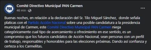 - PAN Batea aspiraciones de Tilo Miguel Sánchez - politica