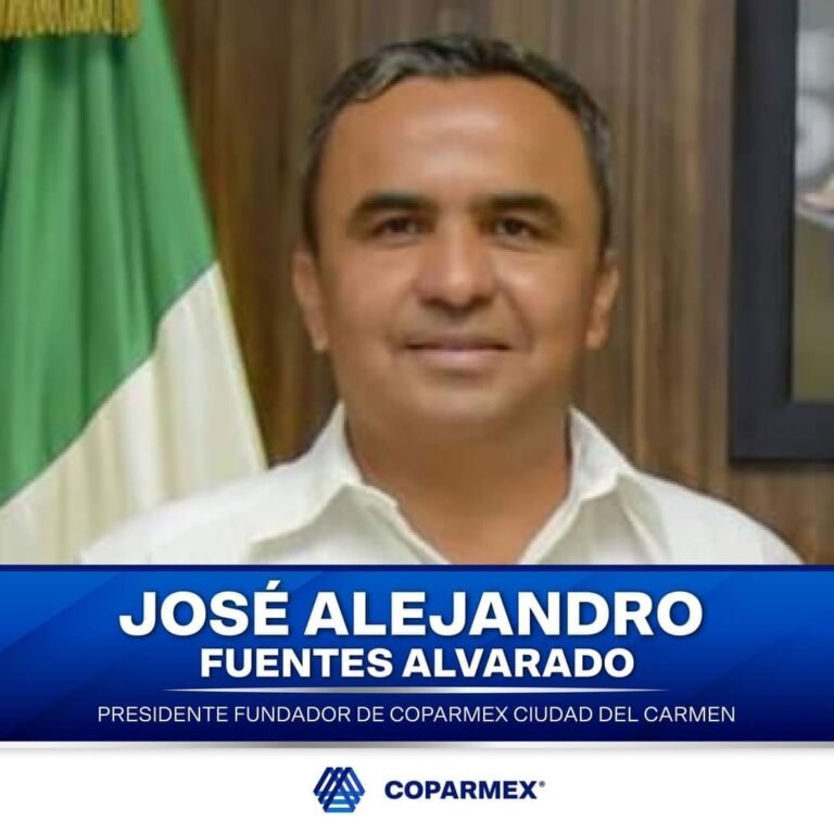 La COPARMEX Nacional, da la bienvenida a Alejandro Fuentes