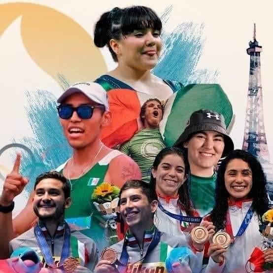 México tiene 107 deportistas clasificados a París 2024