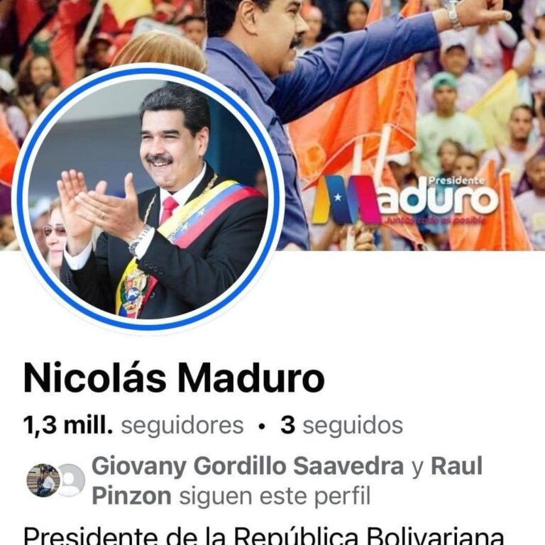 Le quitan verificación a páginas de Maduro