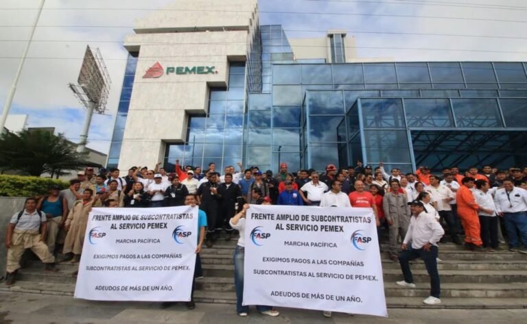 CRISIS EN LA REGIÓN: PEMEX DEBE MÁS DE 550 MIL MILLONES DE PESOS