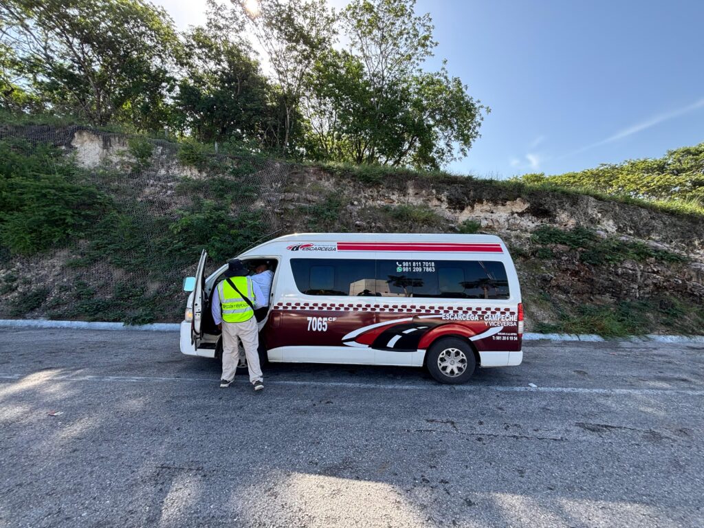 WhatsApp-Image-2025-08-28-at-5.21.19-PM-1024x768 ARTEC Y Guardia Nacional se coordinan para llevar a cabo operativos de verificación al transporte público en Campeche