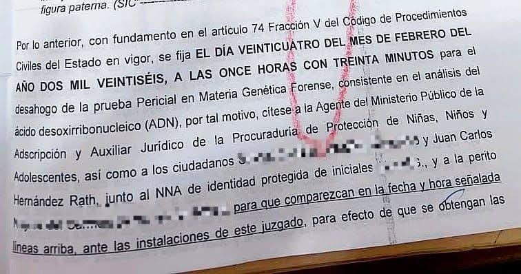 639861137_1336056461883318_5699309332513853959_n Colectivos Exigen a Hernandez Rath a Realizarse Prueba de Paternidad