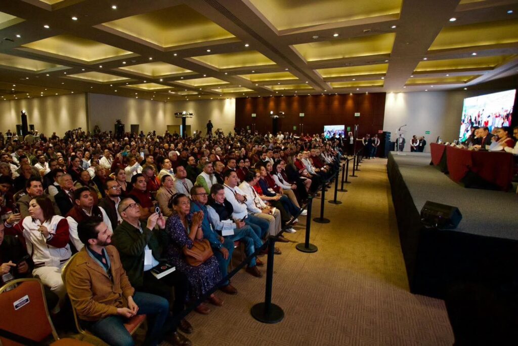 WhatsApp-Image-2026-03-10-at-9.52.45-AM-1-1024x683 La Gobernadora Layda Sansores Participó en la VII Sesión Ordinaria del Consejo Nacional de Morena